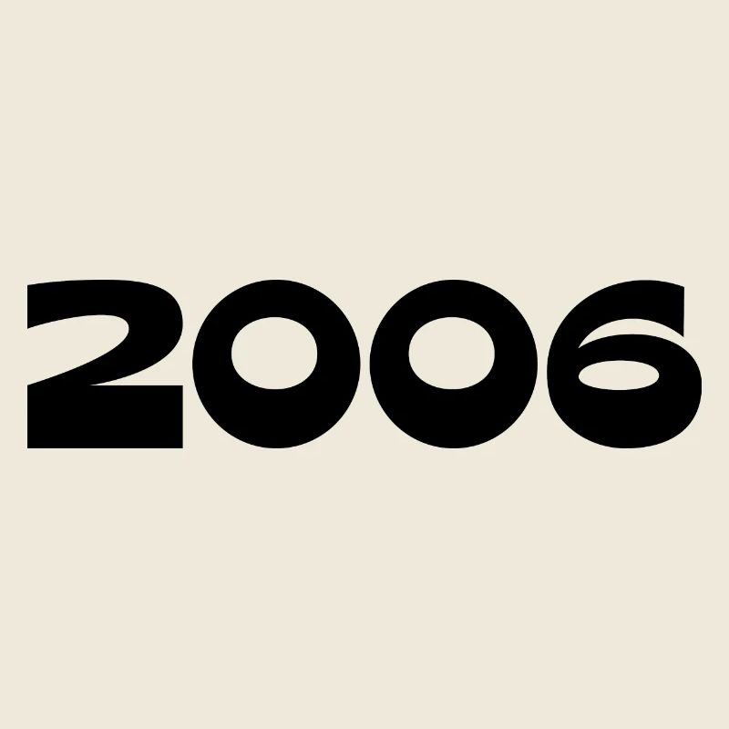 2006 modèle d’anniversaire personnaliser la conception