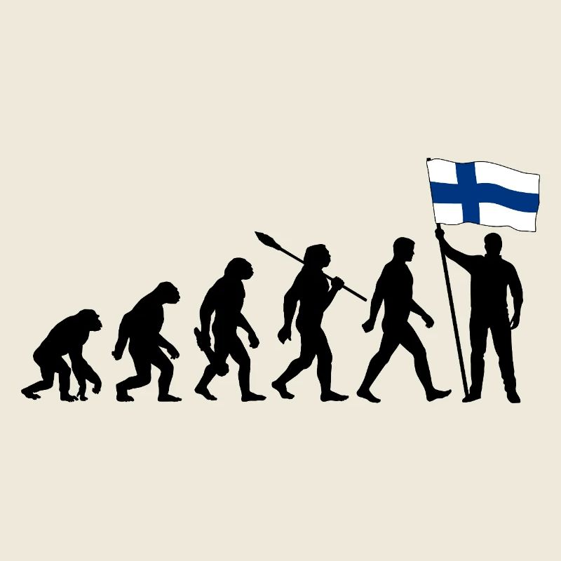 Finnland - Evolution - Flagge - Nation