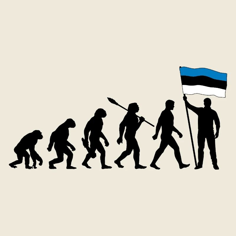 Estland - Evolution - Flagge - Nation
