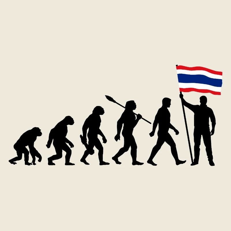 Thailand - Evolution - Flag - Nation