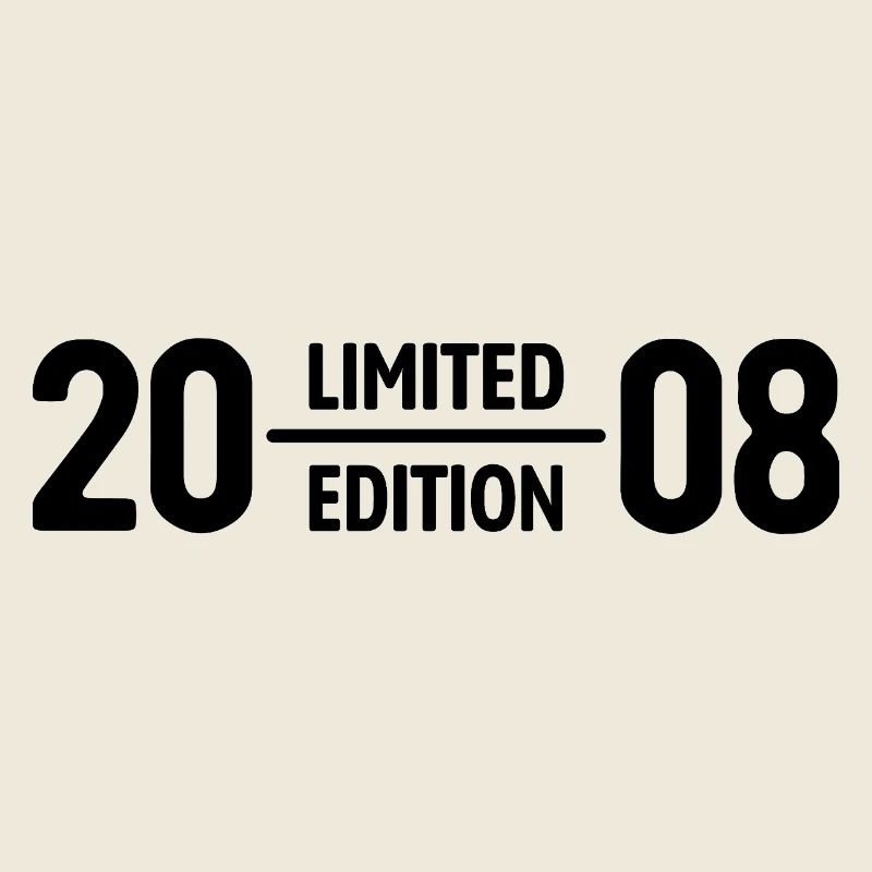 Limited Edition 2008 Geburtstag Geschenk
