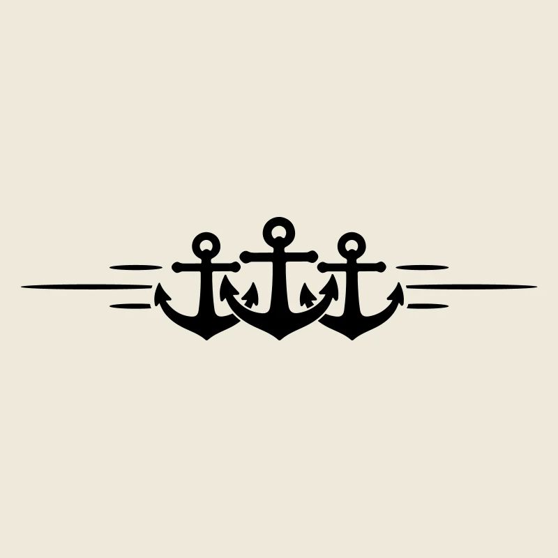 Anchor Symbol Line
