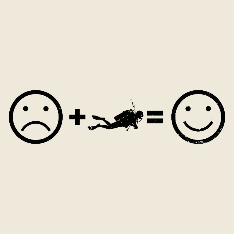 Vibrations de plongée pour la plongée