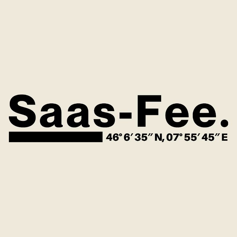 Saas-Fee coordinates Valais Switzerland