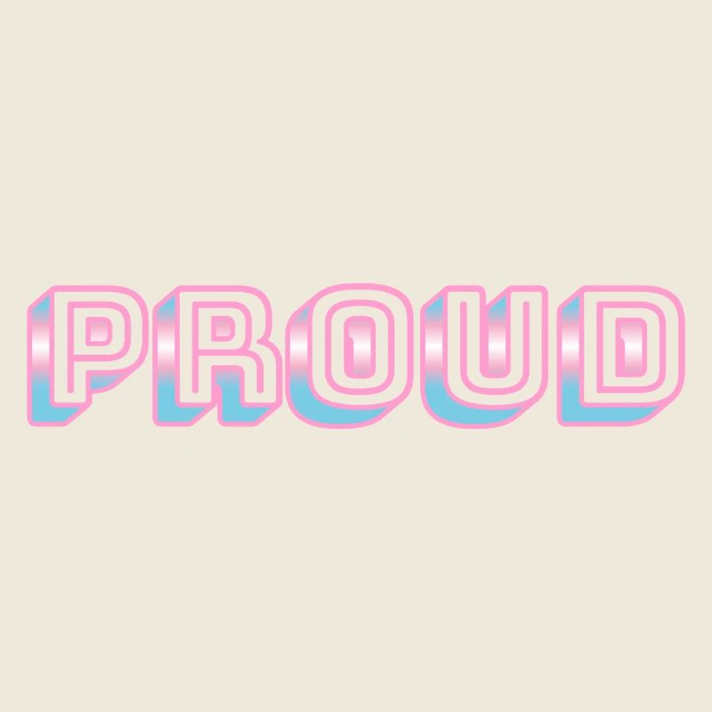 Trans Pride - couleurs du drapeau transgenre