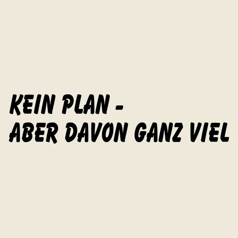 No plan