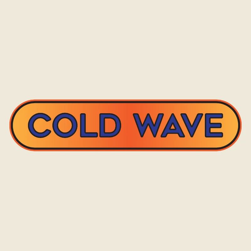 Cold Wave Neon Gradient