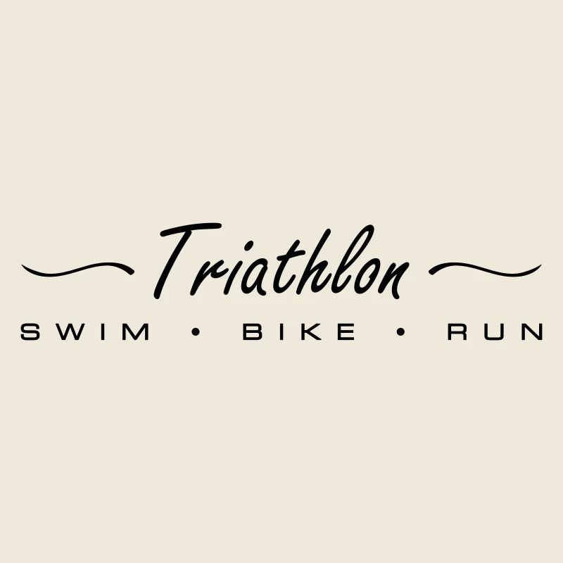 Triathlon Swimming Running Cycling