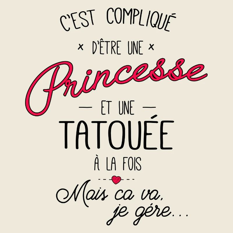 Princesse et tatouée
