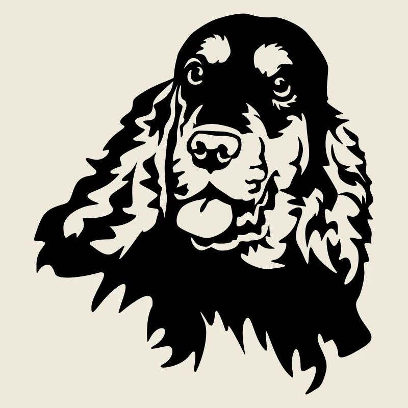 Cocker Spaniel Kopf