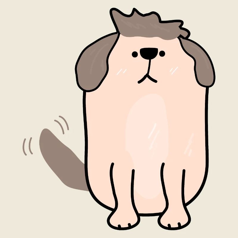 Charmant chiot de compagnie