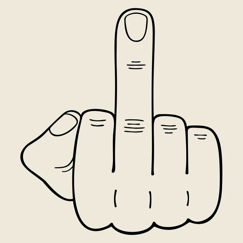 Mittelfinger