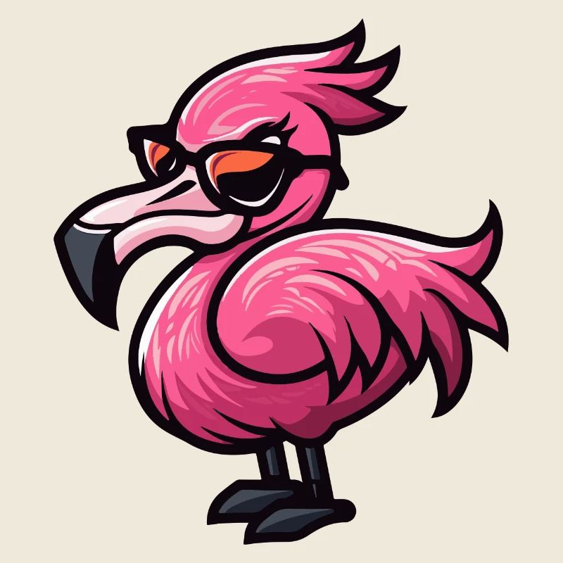 Flamingo Bande Dessinée Cool