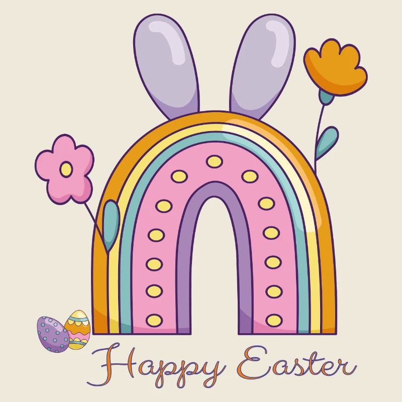 Happy Easter Regenbogen