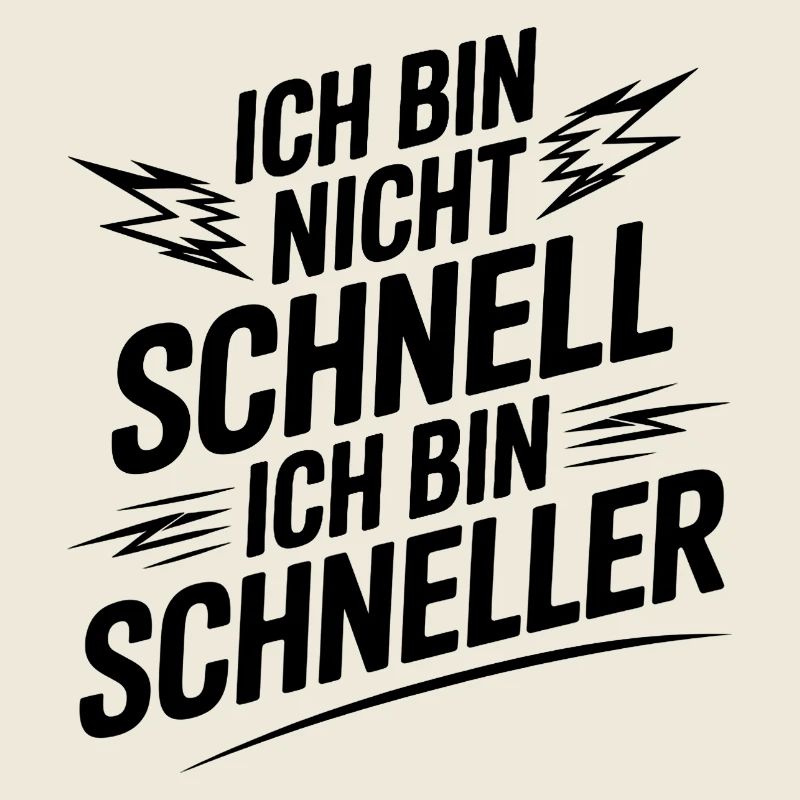 Je ne suis pas rapide, je suis plus rapide