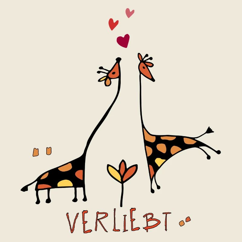 Girafes amoureuses