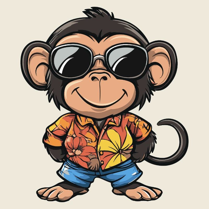 Monkey Comic Vacation