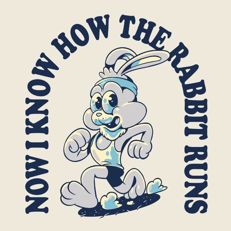 Now I Know How the Rabbit Runs – Denglisch Spruch