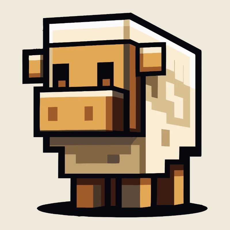Block Sheep – Sweet Pixel Sheep