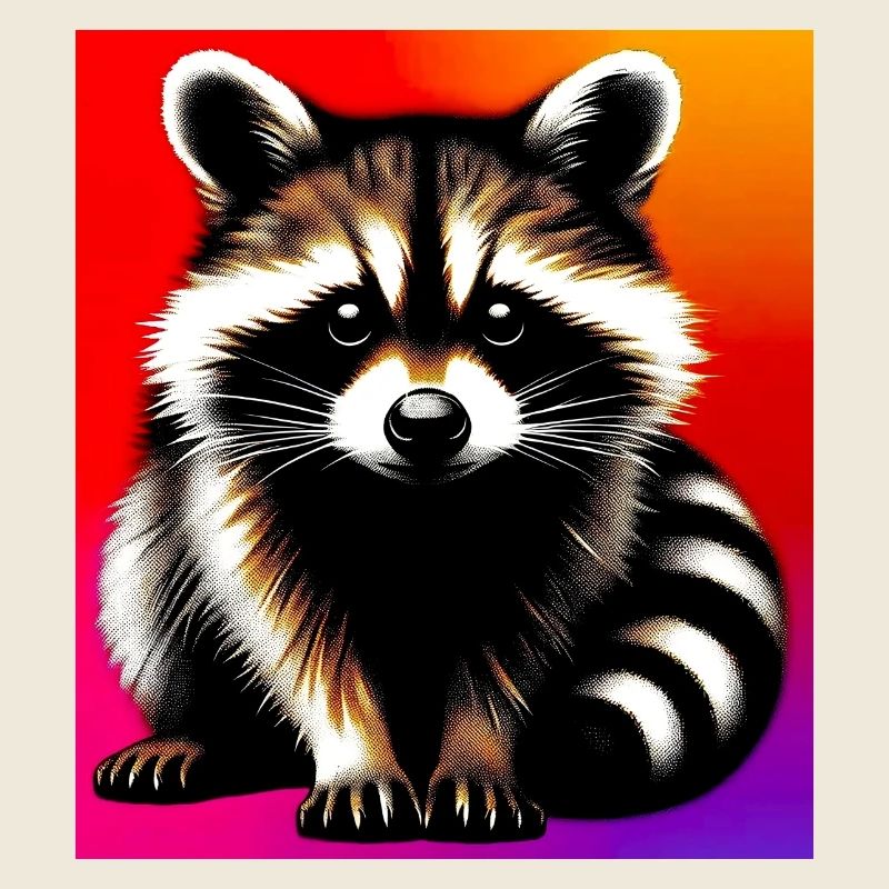 Waschbär