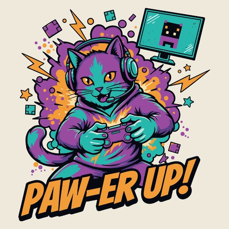 Cat Player Power-Paw