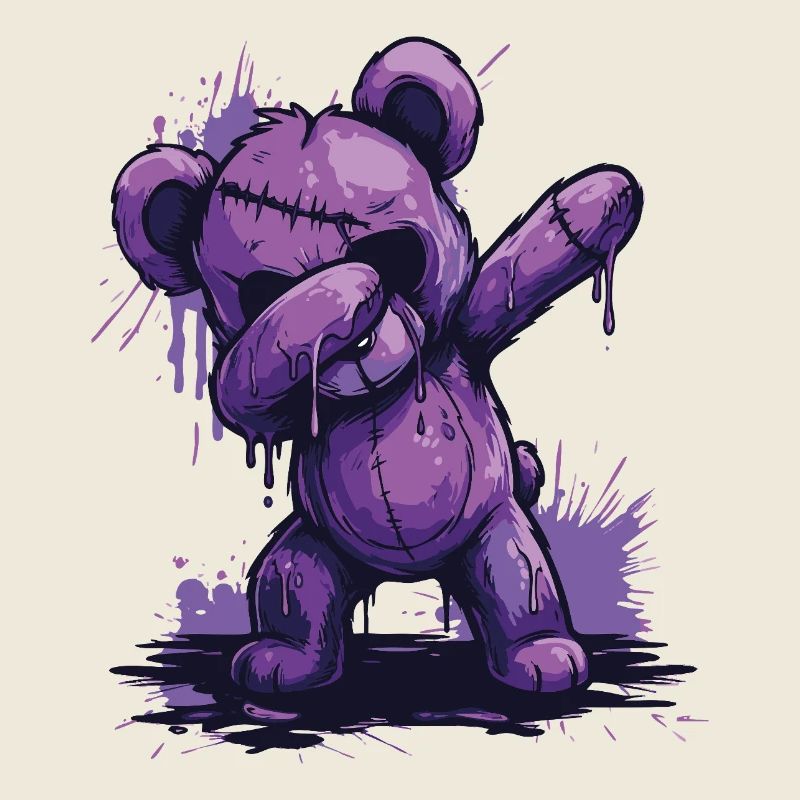 Zombie Teddy Dab