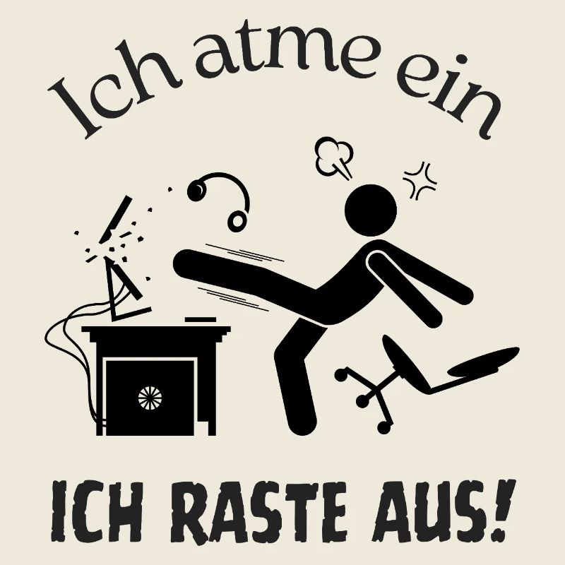 Frust im Büro - Keep calm