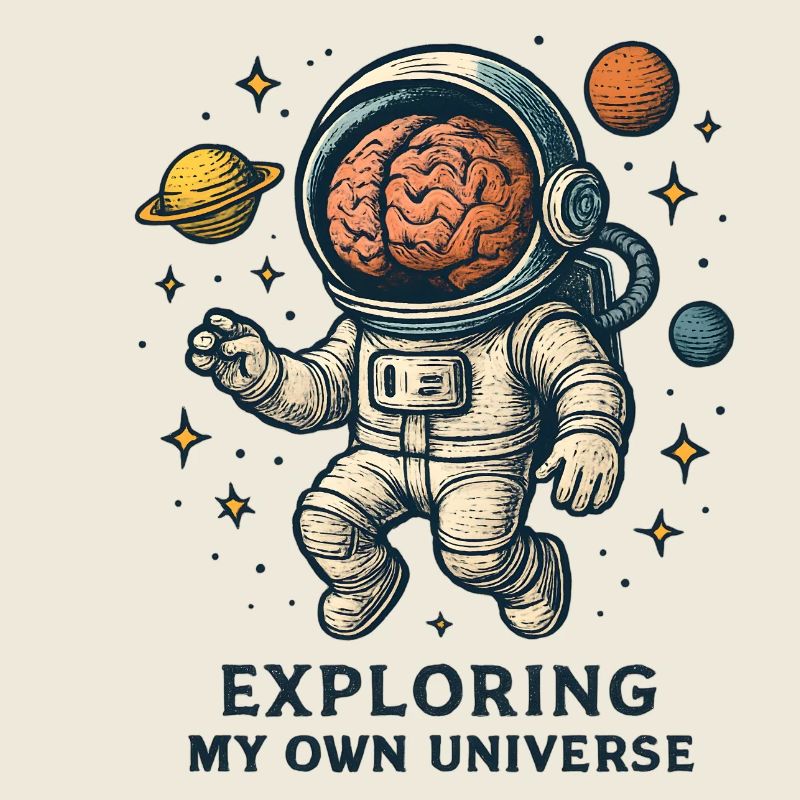 Cosmic head astronaut