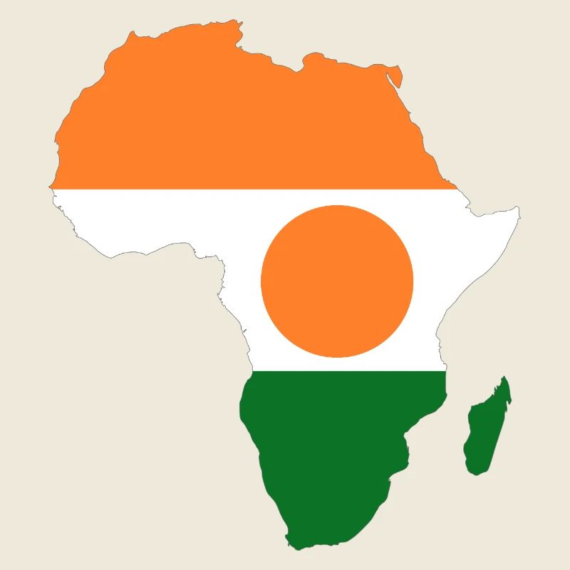Niger_Flagge_Afrika