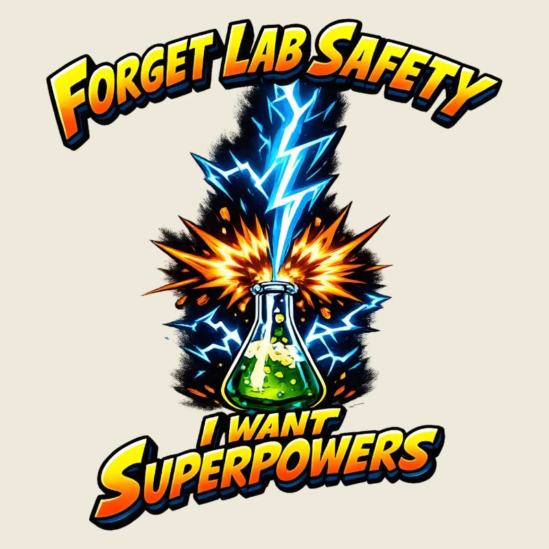 Forgetting lab safety – superpowers
