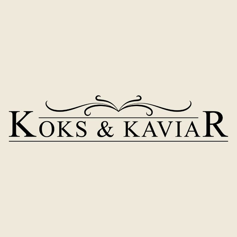 Koks und Kaviar schwarz
