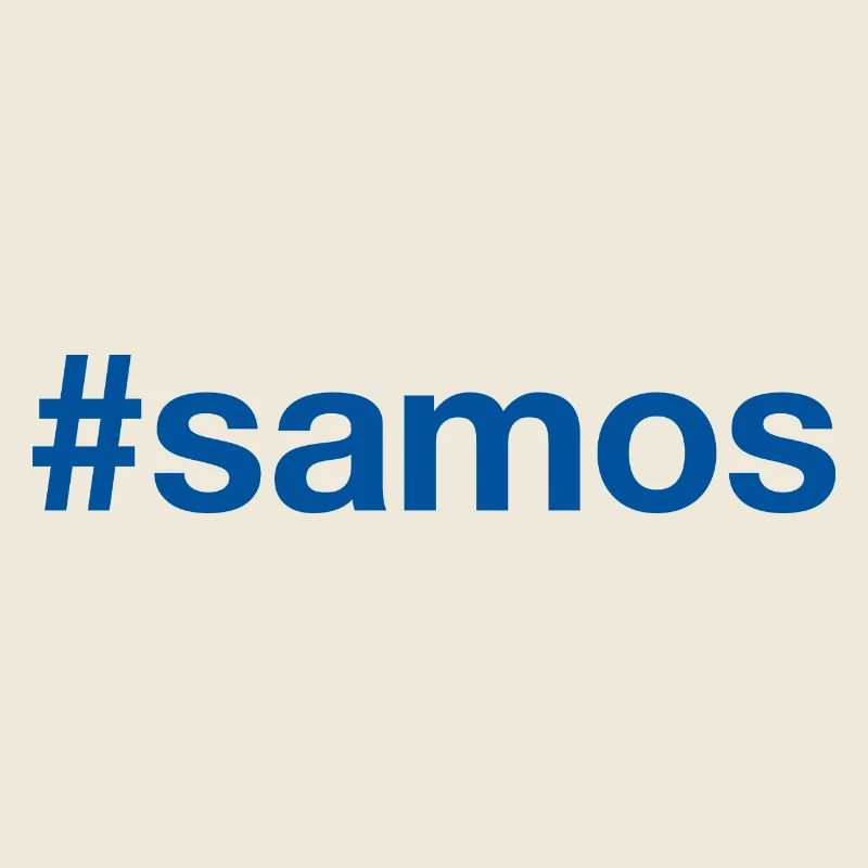 SAMOS Greece Griechenland Hashtag
