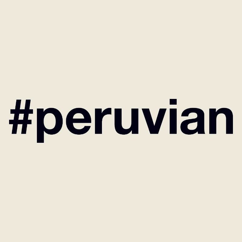 Peruvian Hashtag Peru