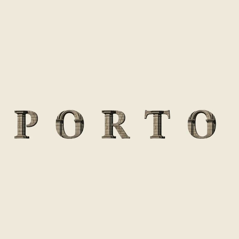 PORTO – Architectural Stone Typography