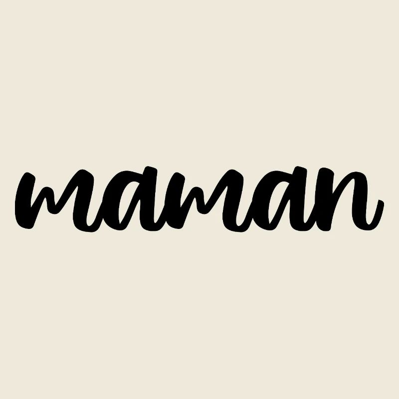 Maman : Typographie Manuscrite Élégante