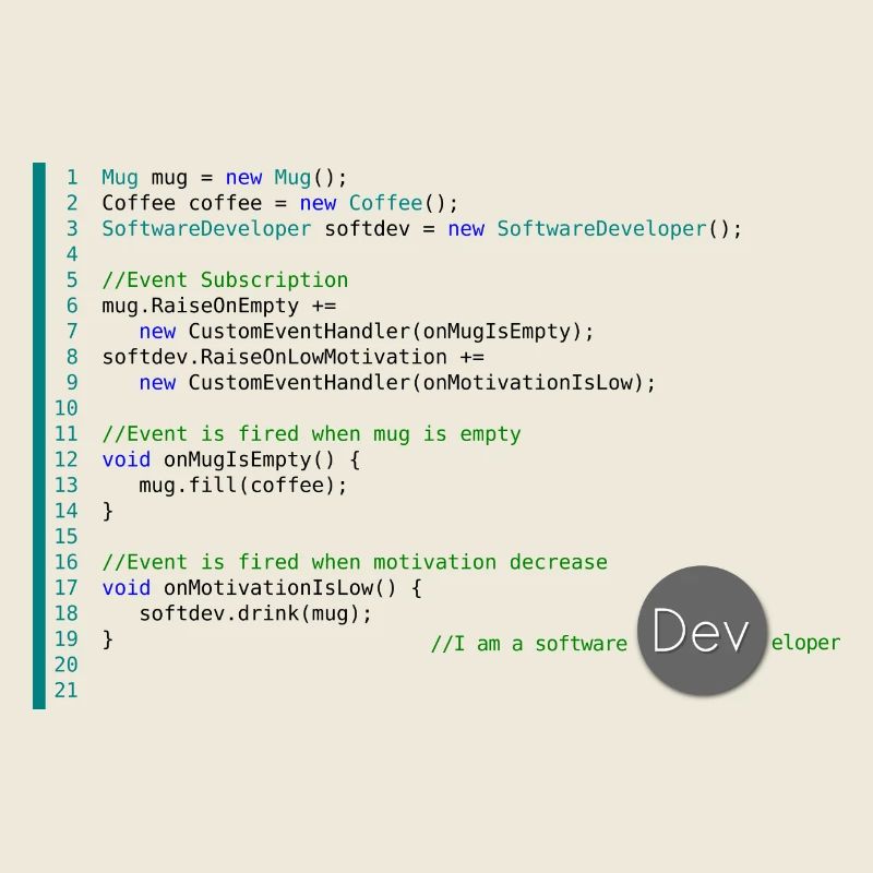 I am a Software Developer