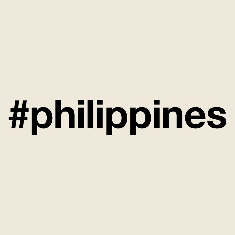 PHILIPPINEN Hashtag Philippines