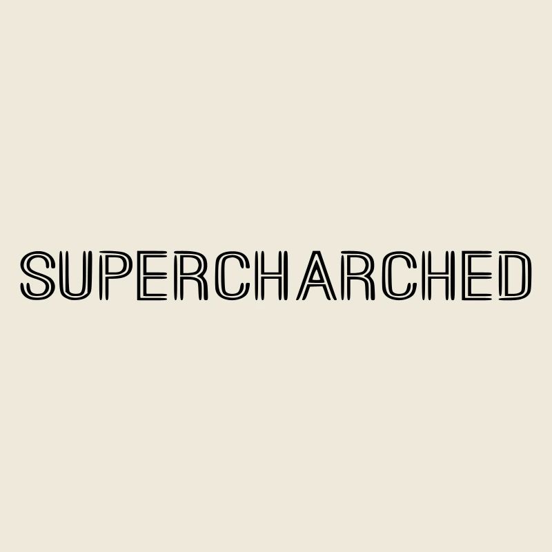 Lettrage SUPERCHARCHED