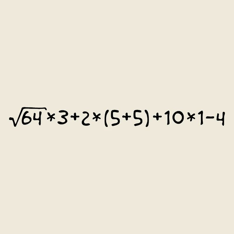 50th birthday - a mathematical task...