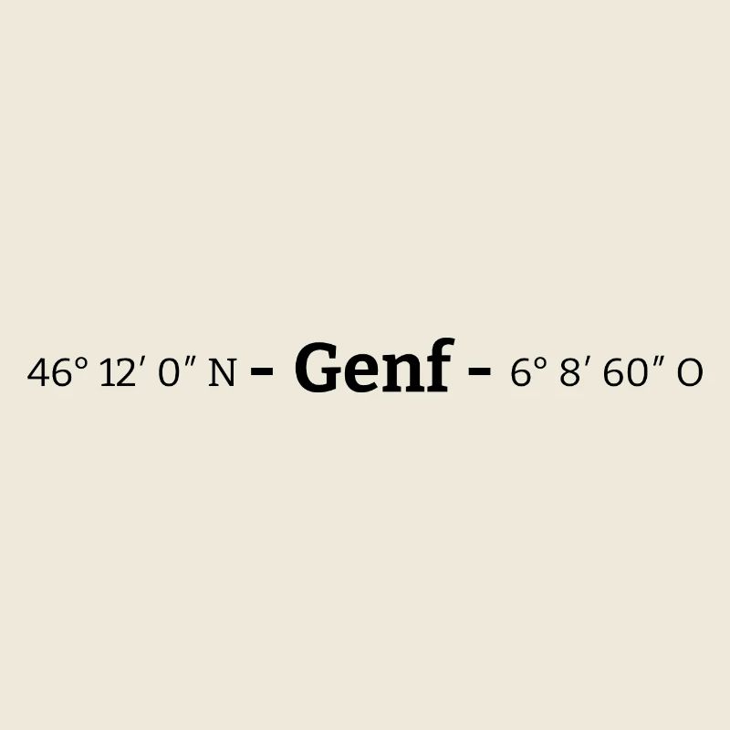 Coordinates Geneva