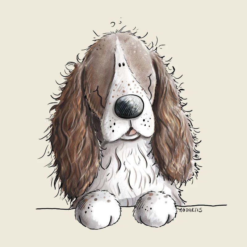 English Springer Spaniel I Comic Dog Gift