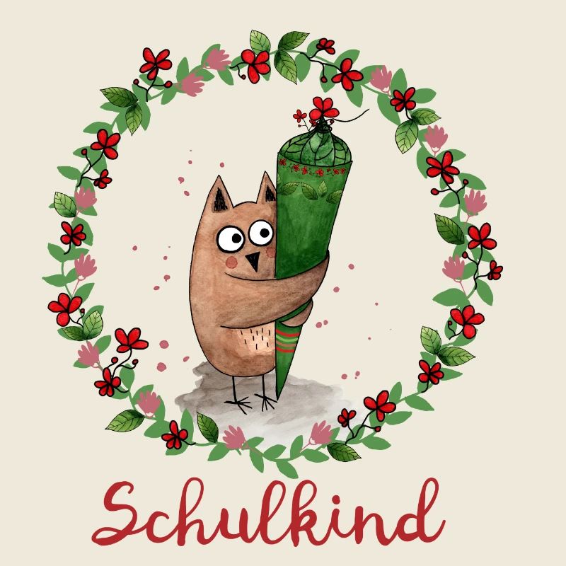 Schulkind Eule