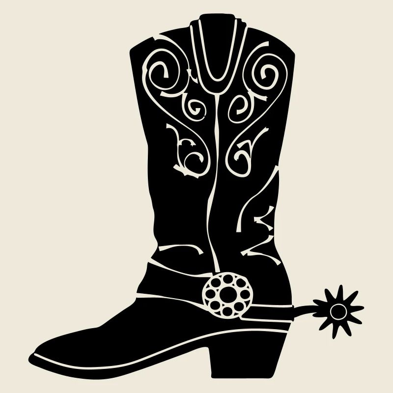 Cowboy western boot