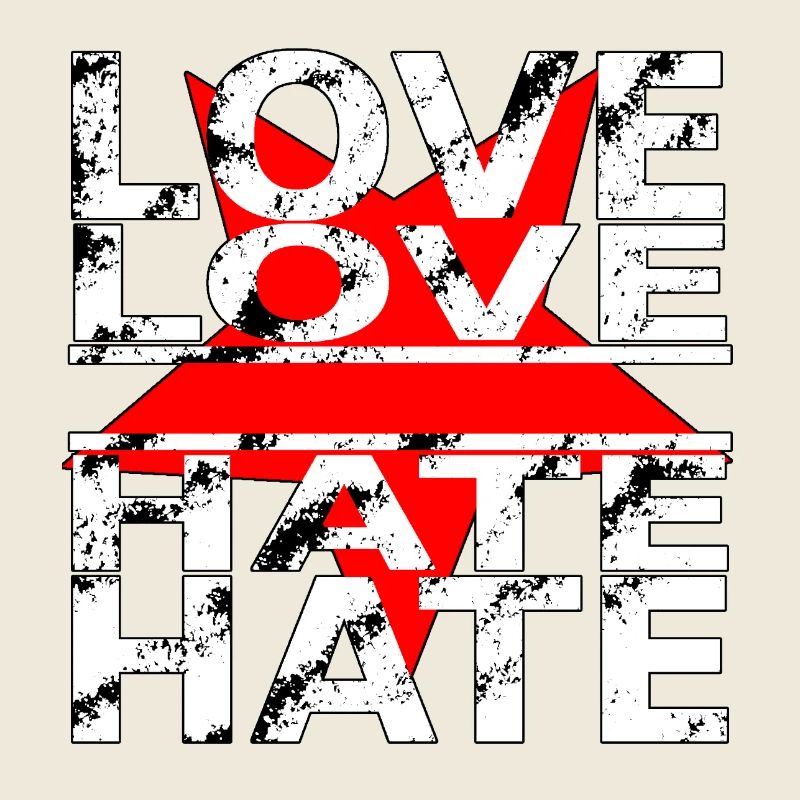 love love hate hate