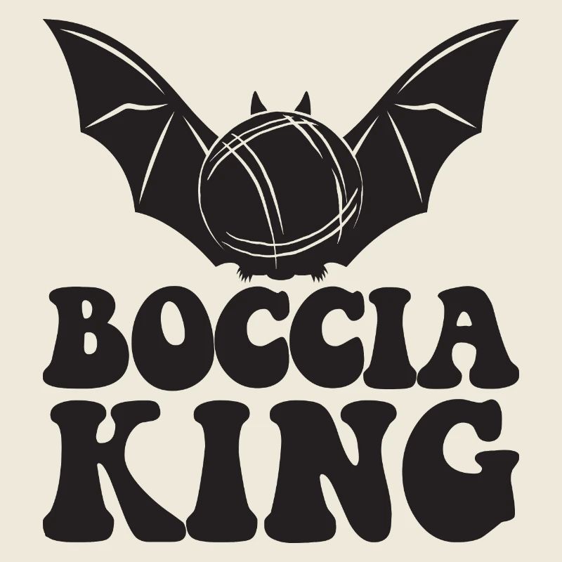 Boccia King Boulekugel Halloween Kostüm Boule