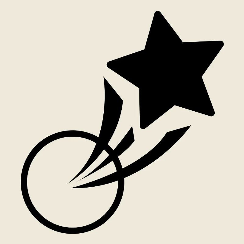 star, shooting star, comet, celestial body