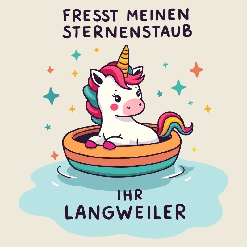 Einhorn Bootsfahrt