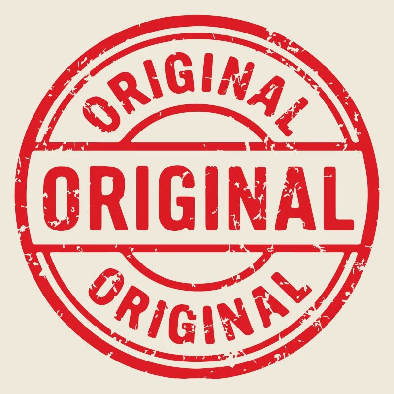 Original Stamp logo. Original Rubber Stamp design