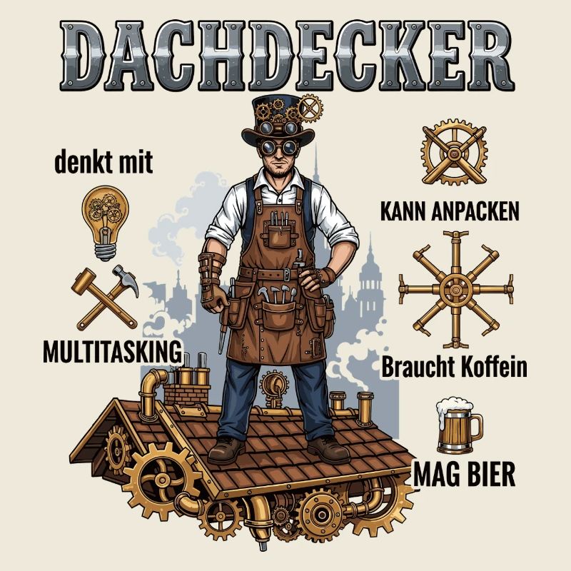 Der Steampunk-Dachdecker