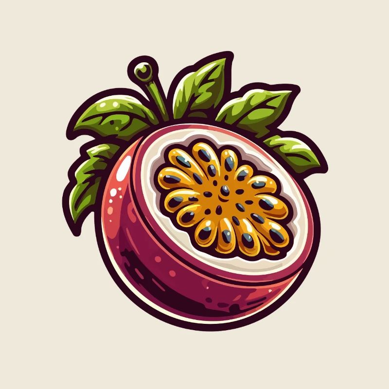 Passionate Exotic Fruit Pattern